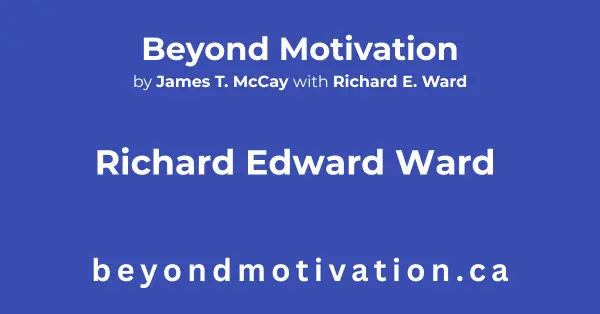Richard Edward Ward served as an executive assistant to James T. McCay in the 70s. Richard is a Spiritual Explorer, Intuitive Counsellor, Digital Bard, Recording artist, Teacher, Author, Publisher, and Traumatic Brain Injury Survivor who brings wisdom into voice and text.
